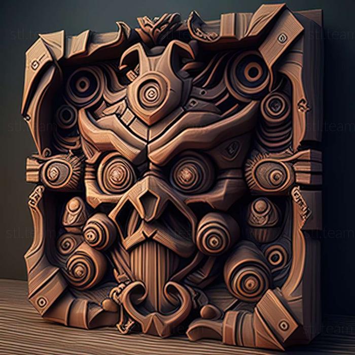 3D model Hearthstone The Boomsday Project game (STL)